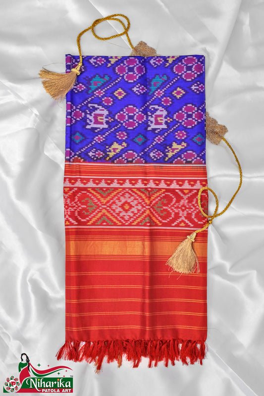 SIPD-TF-01 | Traditional Figure Design Semi Ikkat Patola Dupatta